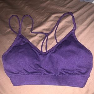 Sports bra crossed back.
